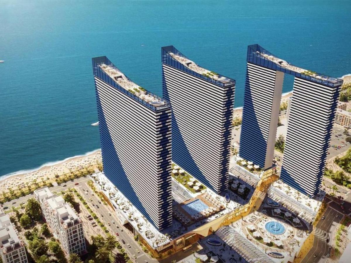 Batumi Aparthotel Orbi Twin Skyscraper Esterno foto